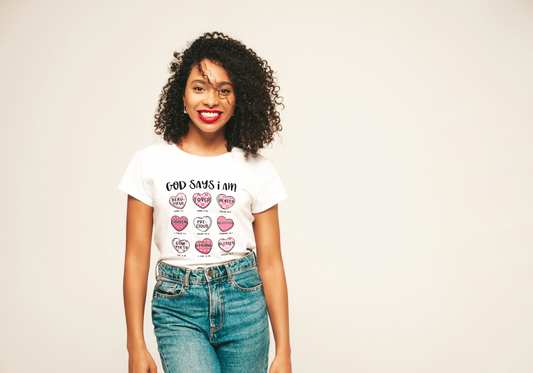 AVAILABLE FOR A LIMITED TIME! GOD SAYS I AM VALENTINE